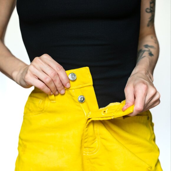 Wild Fable • Size 0 • High Rise Shorts • Yellow - Picture 10 of 12